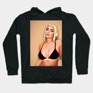 Illustration of Kylie Jenner Hoodie